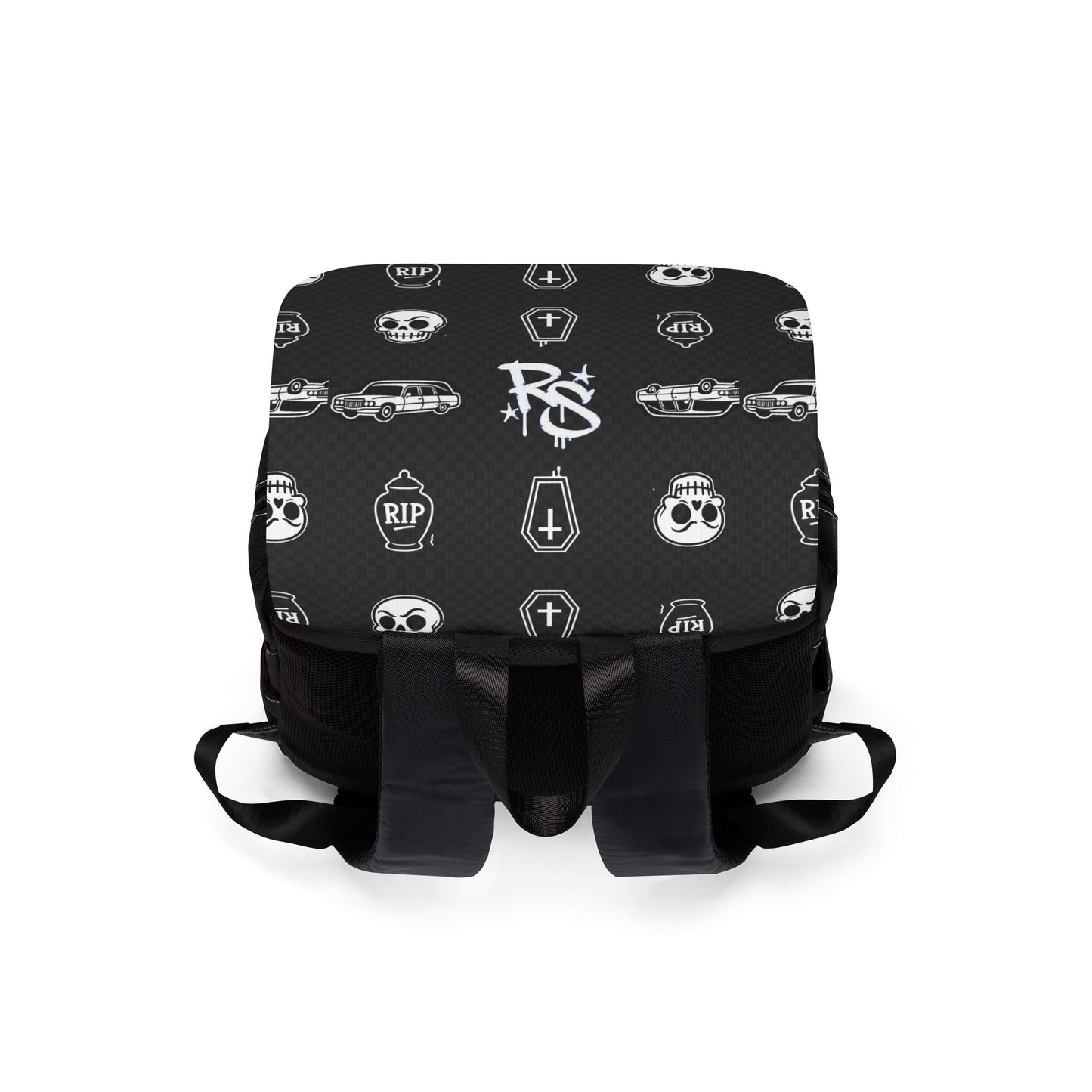 Reliquiae Studios Print Canvas Backpack