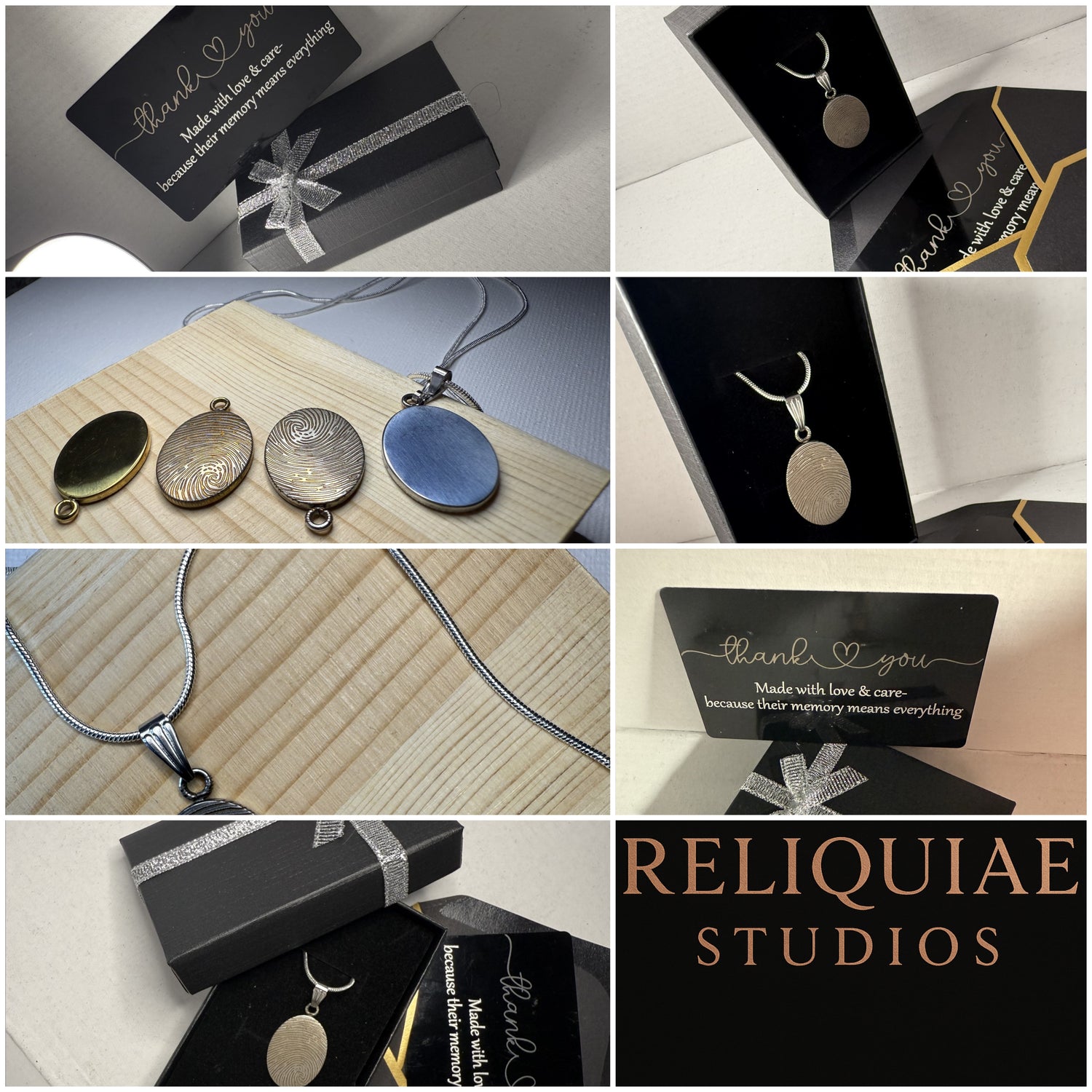 Finger print jewelry